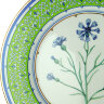 Декоративная тарелка "Небесно-голубой василек" 270 мм форма Европейская ИФЗ