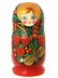 Матрешка &quot;Хохлома классическая&quot; 5 мест, арт. 52