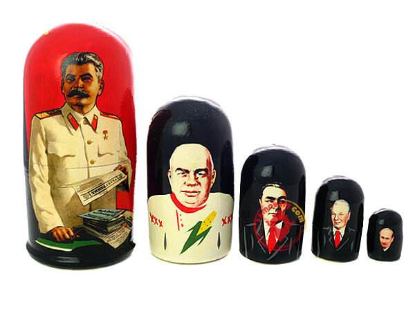 Stalin matryoshka on sale