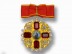Знак ордена Святой Анны XVIII век (с кристаллами Swarovski) копия