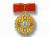 Знак ордена Святой Анны XVIII век (с кристаллами Swarovski) копия