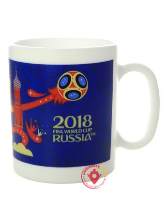 Кружка Синий принт FIFA 2018