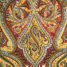 Шерстяной Павлопосадский платок "Шафран", 89*89 см, арт. 1155-7