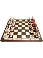 Шахматы Невская битва (фигуры металлокерамика, доска 49х49 см)