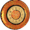 Настенные часы Хохлома "Преданья старины с красным"