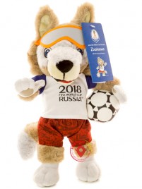Волк Забивака талисман FIFA 2018 21 см