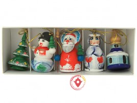 Набор &quot;Новогодний&quot; 5 игрушек