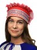 Кокошник &quot;Кадриль&quot; красный