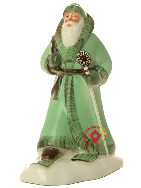 Kupit Statuetka Iz Farfora Ded Moroz Risunok Teplaya Zima Imperatorskij Farforovyj Zavod Moskva