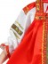 Русский народный костюм &quot;Василиса&quot; для девочки атласный красный сарафан и блузка